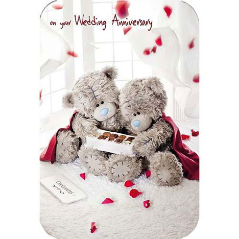 On Your Wedding Anniversary Me to You Bear Card £2.40